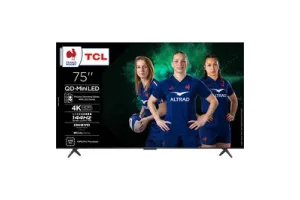 TCL C6K 75C6K tv 190,5 cm (75") 4K Ultra HD Smart TV Wifi Metallic