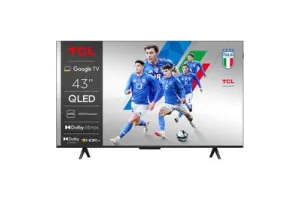 TCL P79K 43P79K tv 109,2 cm (43&quot;) 4K Ultra HD Smart TV Wifi Metallic 430 cd/m2