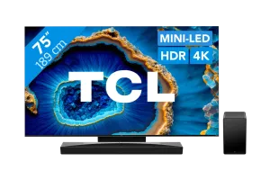 TCL QD Mini-led 75C803 (2023) + soundbar