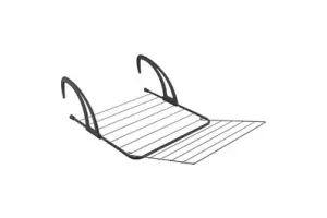 Tomado - Seram - Droogrek Hangend - 7 meter drooglengte - Hangdroogrek - Verstelbare Armen - Matzwart