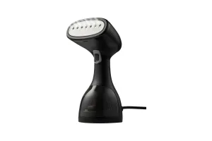 Tomado TSH1201B - Kledingstomer - Handstomer - Ontkreuker - Stoomreiniger - Incl. 2 opzetborstels - Zwart