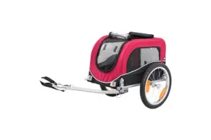 Trixie Hondenfietskar - Zwart Rood - Kleine Honden - S - 