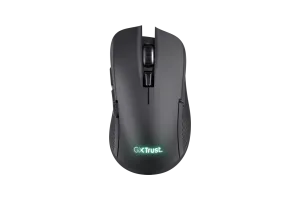 Trust GXT 923 Ybar Draadloze Gaming Muis Zwart