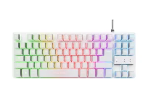 Trust GXT833W Thado TKL Gaming Toetsenbord Qwerty Wit