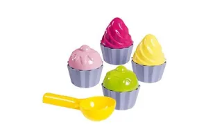 Tuin Zand & Strand | Diversen - Zandvormen Cup Cake 9 Dlg.