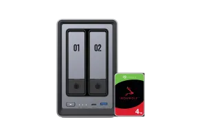 UGREEN NASync DXP2800, Seagate Ironwolf 4TB