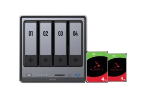 UGREEN NASync DXP4800 + Seagate Ironwolf 4TB Duo Pack