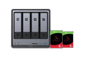 UGREEN NASync DXP4800 + Seagate Ironwolf 8TB Duo Pack