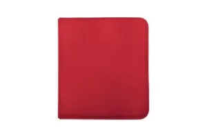 Ultra Pro - 12-Pocket Zippered PRO-Binder - Red