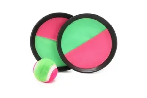 Vangbalspel met klittenband, 3dlg.