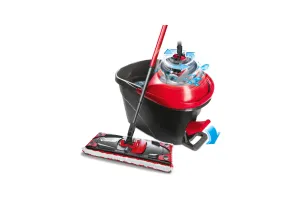 Vileda Ultramax Turbo complete set - Voor alle soorten vloeren - Comfortabel en ergonomisch dweilen