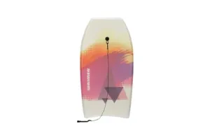 Waimea Bodyboard - Slick Board - 93cm - Wit/Oranje/Paars