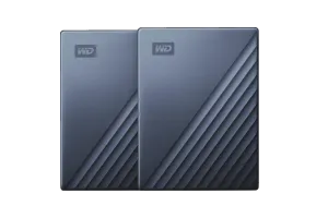 WD My Passport for Mac Type C 2TB Blauw - Duo pack