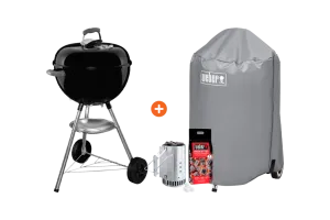 Weber Bar-B Kettle 47 cm Zwart Starterspakket