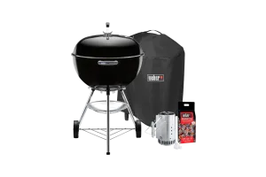 Weber Bar-B Kettle 57 cm Zwart Starterspakket