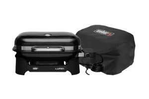 Weber Lumin Compact Black + Weber Lumin Premium Hoes
