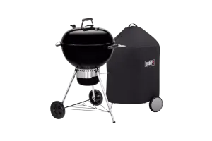 Weber Master Touch GBS E-5750 57 cm Zwart + Weber Luxe Hoes 57 cm