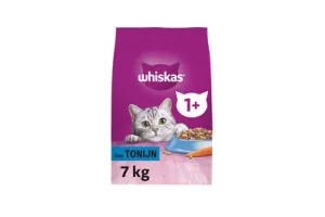 Whiskas Kattenbrokken - Adult 1+ - Tonijn - zak 7kg