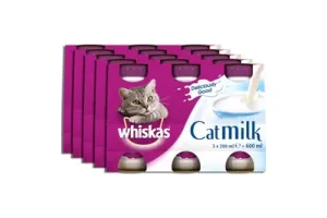 Whiskas Kattenmelk - Kattensnacks - 15 flesjes x 200ml
