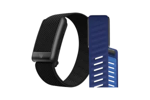 WHOOP 5.0 Peak Zwart Abonnement 1 Jaar + WHOOP 5.0 SportFlex Band Blauw