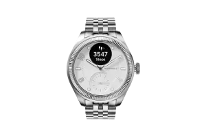 Withings ScanWatch Nova Brilliant Titanium Zilver 39mm