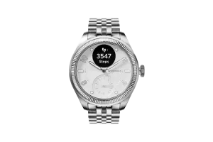 Withings ScanWatch Nova Brilliant Titanium Zilver 39mm