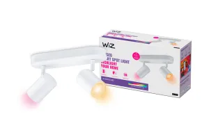 WiZ 2 spots Imageo wit - Gekleurd en Wit licht - GU10