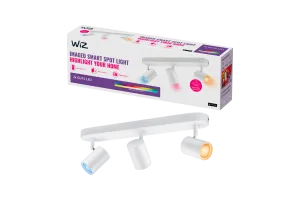 WiZ 3 spots Imageo wit - Gekleurd en Wit licht - GU10