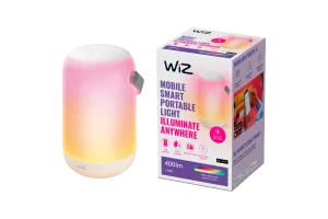 WiZ Draagbare tafellamp - Slimme LED-Verlichting - Gekleurd
