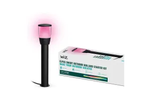 WiZ Elpas - Tuinpaal - Gekleurd en wit licht - Zwart - starterset