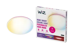 WiZ Plafondlamp Rune - Gekleurd en wit licht - wit