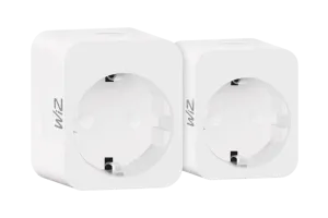 WiZ Slimme Stekker met verbruiksmeter 2-pack