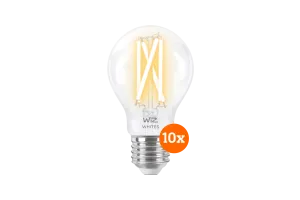 WiZ Smart Filament lamp Standaard 10-pack - Warm tot Koelwit Licht - E27