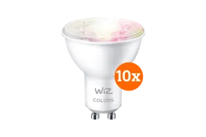 WiZ Spot 10-pack - Slimme LED-Verlichting - Gekleurd en Wit
