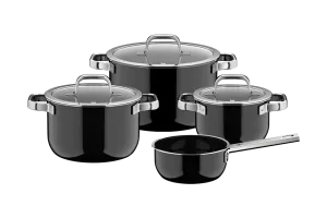 WMF Fusiontec Mineral Pro Pannenset 4-delig Zwart