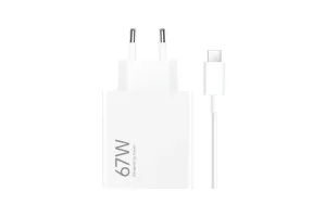 Xiaomi Hypercharge Power Delivery Oplader 67W + Usb A naar Usb C Kabel (1m) Wit