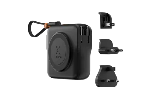 Xtorm TravelPro 30W 3-in-1 MagSafe Powerbank 10.000mAh Zwart