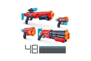 ZURU X-Shot Pijltjes Pistool - Ultimate Shootout Pack - Excel
