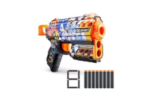 ZURU - XSHOT - Skins Flux Blaster - Super Speed Skin - Met 8 pijltjes