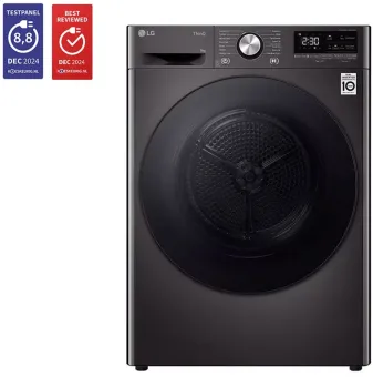 9 kg, A+++, Dual inverter heatpump, 62 dBA, 14 programma's 9 kg, A+++, Dual inverter heatpump, 62 dBA, 14 programma's