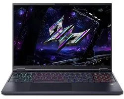 Acer Predator Helios Neo 16 AI PHN16-73-99XR Intel Core Ultra 9 275HX Laptop 40,6 cm (16") WQXGA 32 GB DDR5-SDRAM 2 TB SSD NVIDIA GeForce RTX 5070 Ti Wi-Fi 6E (802.11ax) Windows 11 Home Zwart