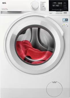 AEG LR73842 EcoLine 7000 Serie Prosteam(R) - Wasmachine - 8 KG - Wit AEG LR73842 EcoLine 7000 Serie Prosteam(R) - Wasmachine - 8 KG - Wit