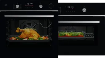 AEG OR6PB52WSB SteamCrisp + AEG OK6NK50WB CombiQuick