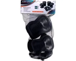 Alert Inline-Skates Beschermset 3-delig Zwart 3 stuks