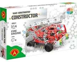 Alexander Toys Constructor - Brandweerwagen - 314st