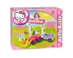 Androni Unico Plus Hello Kitty Tractor, 18 Pcs.