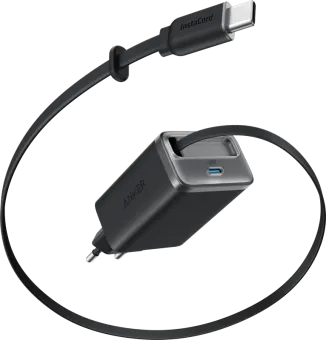 Anker Nano Oplader met Usb C poort en kabel 35W Zwart
