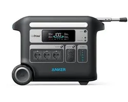 Anker SOLIX F2000 - 2048Wh - Portable powerstation - Backup stroomuitval - Camping - Outdoor