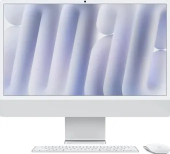 Apple iMac 24" (2024) M4 (10/10) 24GB/512GB Zilver QWERTY Apple iMac 24" (2024) M4 (10/10) 24GB/512GB Zilver QWERTY