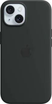 Apple iPhone 15 Back Cover met MagSafe Zwart